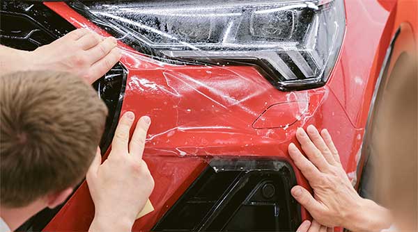 Lackschutzfolie montiert vom Profi