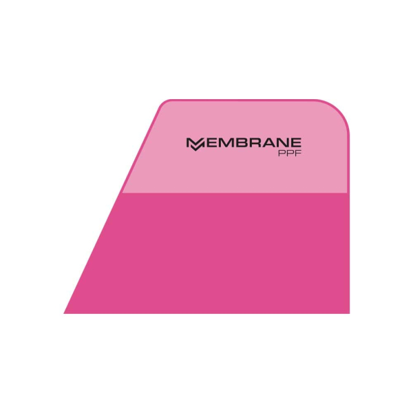 Angewinkelter Rakel Pink